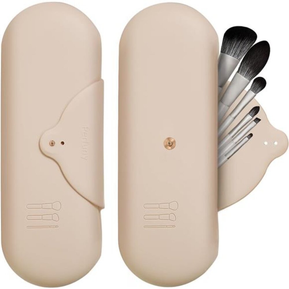 Travel Makeup Brush Holder Make up Bag Brushes Case